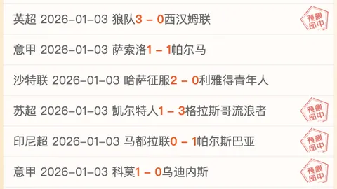 “印尼超赛果大爆冷！5胜4负内藏重磅线索，情报揭秘，可信度爆表！”